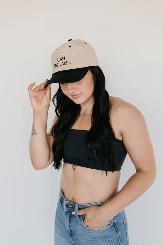 The Relaxed Snapback || Black